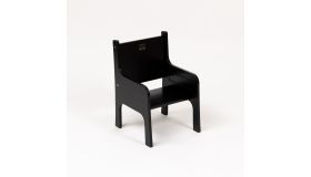 Ette Tete Tulla Chair - Black - Kinderstoel Verstelbaar