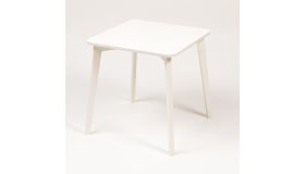 Ette Tete Tulla Table- White - Kindertafel - 2 hoogtes