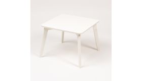 Ette Tete Tulla Table- White- Kindertafel korte poten (36.5 cm)