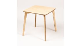 Ette Tete Tulla Table- Wooden- Kindertafel - 2 hoogtes