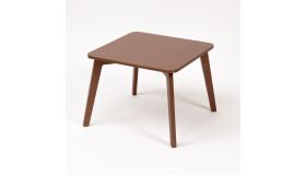 Ette Tete Tulla Table- Mocha- Kindertafel korte poten (36.5 cm)