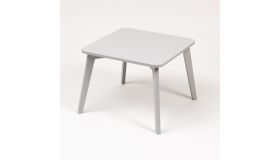Ette Tete Tulla Table- Grey- Kindertafel korte poten (36.5 cm)