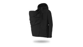 Fun2BEmum Elbrus softshell papa draagjas - XXL Zwart