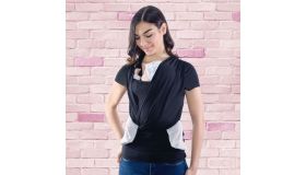 Quokkababy buidelshirt - S Zwart
