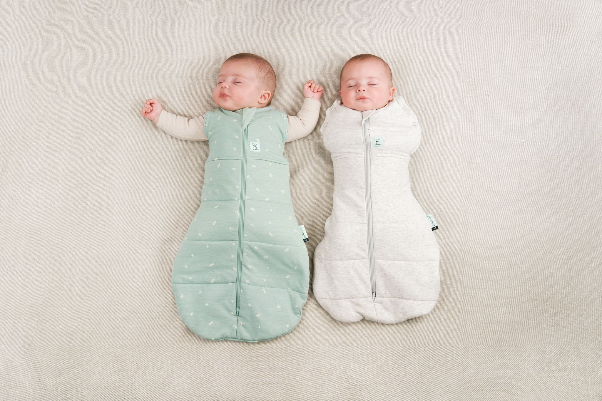 ergoCocoon sage & Grey Marle 